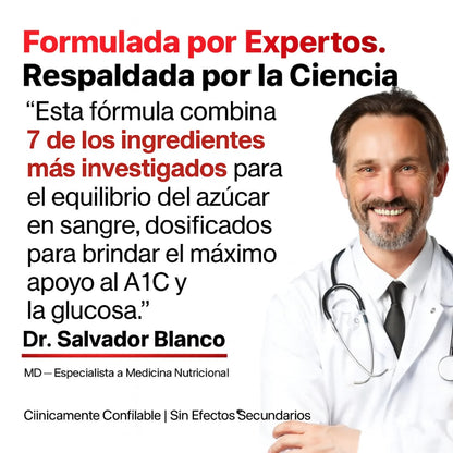 Complejo para el Azucar en Sangre: Tu rutina diaria para mantener el azúcar bajo control